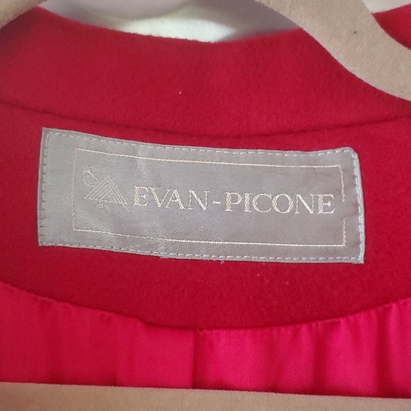 Evan Picone Wool Overcoat - Picture 5 of 8